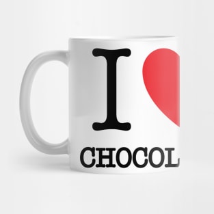 I HEART CHOCOLATE Mug